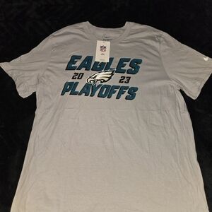 Nike Gray Eagles Playoffs 2023 Tee
